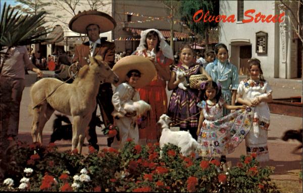 Olvera Street Los Angeles California