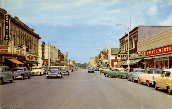 First Avenue Looking North Jamestown North Dakota