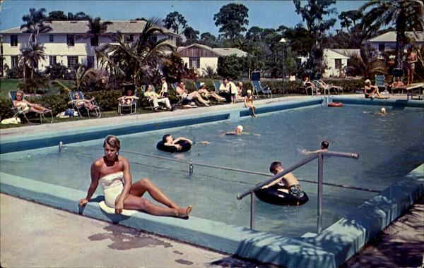 Scene At Florasota Gardens Sarasota Florida