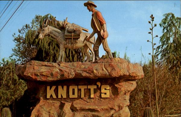 Greetings From Knott's Berry Farm And Ghost Town Buena Park California