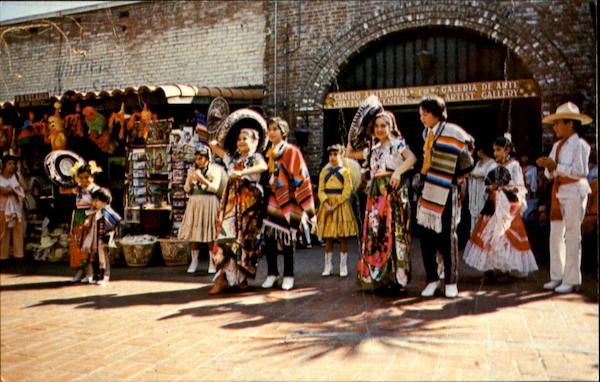 Greetings From Olvera Street Los Angeles California