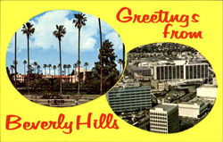 Greetings From Beverly Hills Postcard
