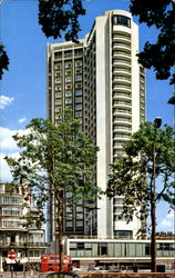 The London Hilton Hotel Postcard