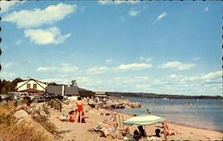 Blue Penobscot, Lincolnville Beach Postcard