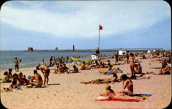 Grand Haven State Park Michigan Postcard Postcard