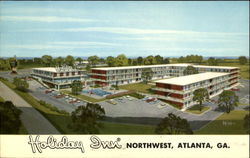 Holiday Inn, 1810 Howell Mill Road P. O. Box 19716 Atlanta, GA Postcard Postcard