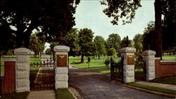 Corinth National Cemetery Mississippi Postcard Postcard