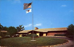 Front View Of Lure Lodge, Lake Cumberland State Resort Park Jamestown, KY Postcard Postcard