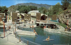 Hot Water Pools Lava Hot Springs, ID Postcard Postcard