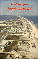 Greetings From Fenwick Island Delaware Postcard Postcard