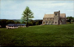 Chapel Of Canterbury School New Milford, CT Postcard 
