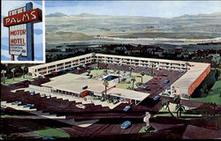 Palm Motor Hotel, U. S. Highway 70 - 80 West Postcard