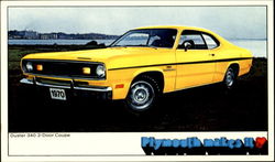 1970 Valiant Duster 340 Cars Postcard Postcard