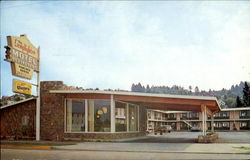 Lamplighter Motel And Pancake House, 131 W. Marine Drive Highway 101 & 26 Postcard