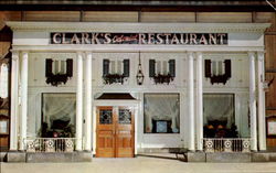Clark's Colonial Restaurant, 1007 Euclid Avenue Postcard