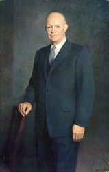 President Dwight David Eisenhower Postcard