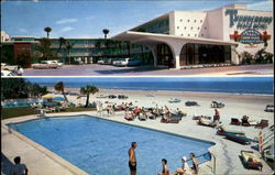 Thunderbird Beach Motel, 500 N. Atlantic Ave Daytona Beach, FL Postcard Postcard