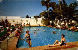 Haddon Hall Hotel And Pool, 1500 Collins Avenue Miami Beach, FL Postcard Postcard