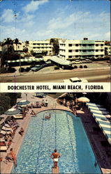 Dorchester Hotel, 19th St. Miami Beach, FL Postcard Postcard