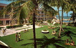 The Breathtaking Chateau Resort Motel Postcard