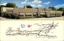 The Clam Box, U. S. Route 1. Post Road Postcard