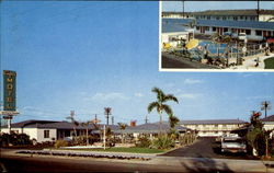 Capri Motel, 8620 Airport Blvd Postcard