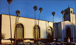 Los Angeles Union Passenger Terminal Postcard