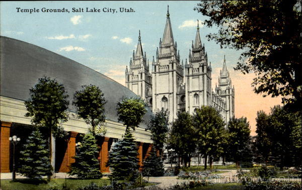 Temple Grounds Salt Lake City Utah