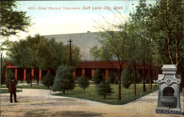 Great Mormon Tabernacle Salt Lake City Utah