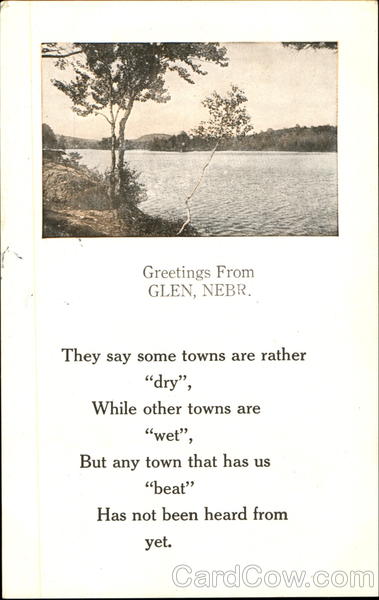 Greetings From Glen Nebraska