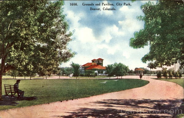 Grounds And Pavilion, City Park Denver Colorado