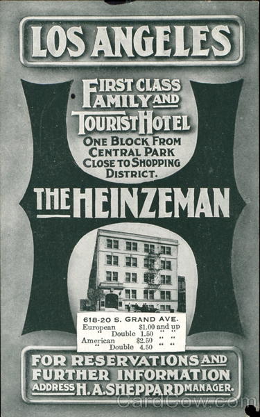 The Heinemann Hotel Los Angeles California