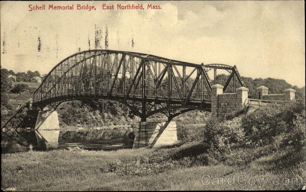 Schell Memorial Bridge East Northfield Massachusetts