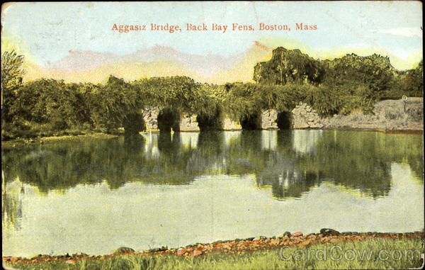 Aggasiz Bridge, Back Bay Fens Boston Massachusetts