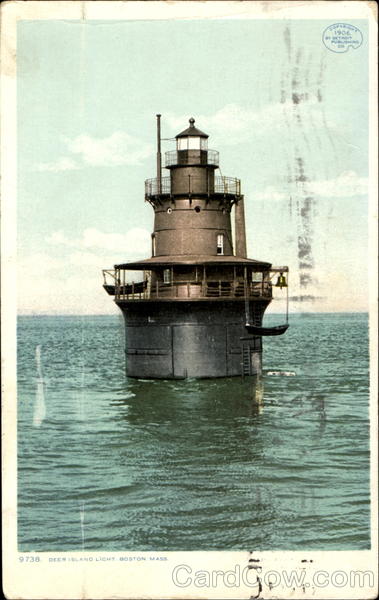 Deer Island Light Boston Massachusetts