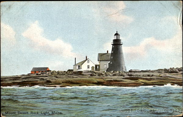 Mount Desert Rock Light Frenchboro Maine
