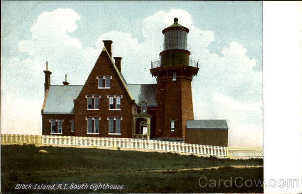 South Lighthouse Block Island Rhode Island