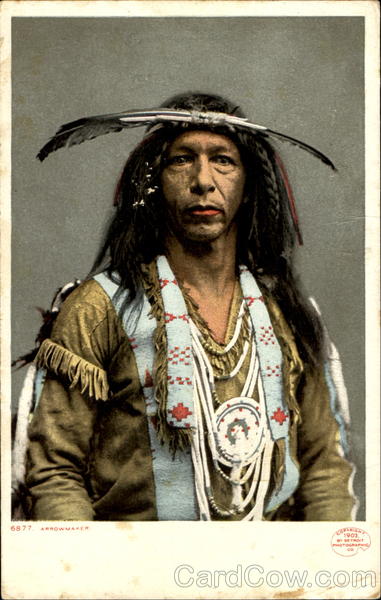 Arrowmaker - 1903 Native Americana