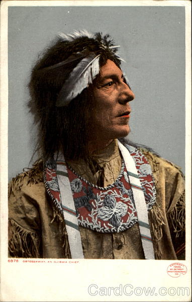 Obtossaway An Ojibwa Chief Native Americana