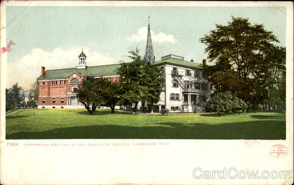 Gymnasium And Fay House, Redcliffe College Cambridge Massachusetts