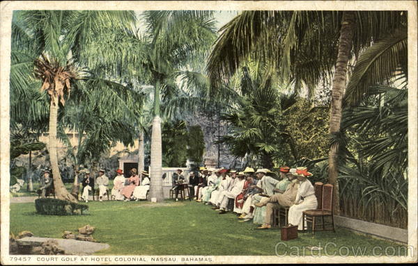 Court Golf At Hotel Colonial Nassau Bahamas Caribbean Islands