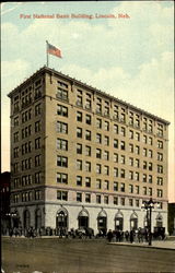 First National Bank Building Postcard
