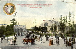 Lake Washington Avenue Seattle, WA 1909 Alaska Yukon-Pacific Exposition Postcard Postcard