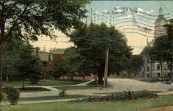 East From Monument Park Postcard