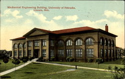 Mechanical Engineering Building, University Of Nebraska Lincoln, NE Postcard Postcard