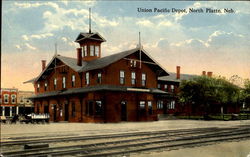 Union Pacific Depot North Platte, NE Postcard Postcard