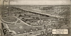 Home Of The Hershey Chocolate Co Postcard