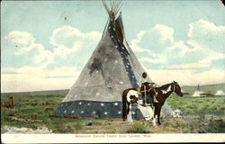 Arapahoe Sacred Tepee Lander, WY Postcard Postcard