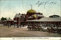 La Grande Station, Santa Fe Depot Los Angeles, CA Postcard Postcard