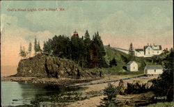 Owl's Head Light Postcard